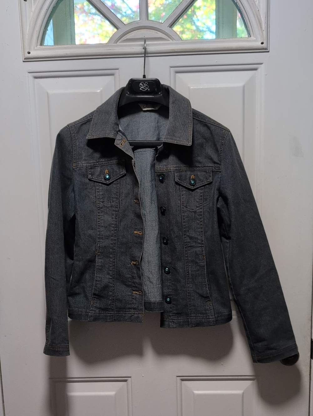 Jessica Women's Denim Jacket - Gray